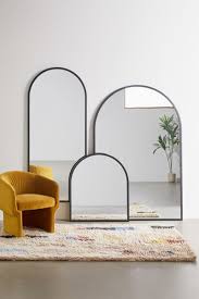 12 w x 48 h (inside) assorted colours: Tabitha Arc Mirror Urban Outfitters