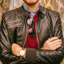 We Love Fashion Men Stylish Men Mens Fashion Classic Leather Jacket Men