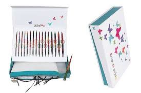 $49.99 6 nickel plated double pointed knitting needle set. Knit Pro Colours Of Life Wood Interchangeable Needles Die Wollbox