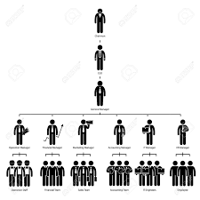 Organization Chart Tree Company Corporate Hierarchy Chairman