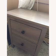 Good storage space for baby clothesantony suaresi bought this a month ago, happy with. Ikea Hemnes 2 Drawer Dark Gray Stained Nightstand Aptdeco