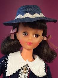 Vintage Mod 60's Japanese exclusive IKI IKI Living ELI Doll w Original Hair  Bows