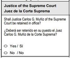 Vote No On Retaining Florida Supreme Court S Carlos Muniz Orlando Sentinel