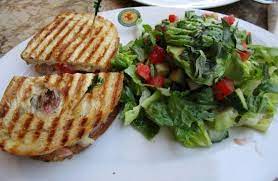 Date salad at panini kabob grill chicken kabob, date salad ($2 up charge), pilaf. Tofu Kabob With Grilled Veggies Bulgar Hummus And Salad Picture Of Panini Kabob Grill Glendale Tripadvisor