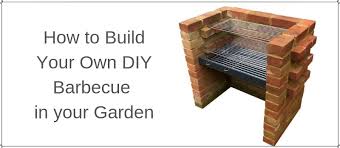 Using metal grill grates as a guide, determine the size and placement of the brick barbecue. How To Build Your Own Diy Garden Barbecue Epic Home Ideas