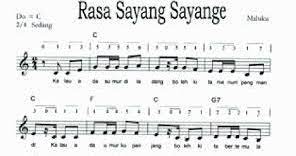 Lirik Lagu Rasa Sayange Asli Dari Maluku