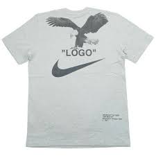 Black And White Nike T Shirt Off White Nike Nike Tee Back Eagle Logo T Shirt Gray S Fashion Clothing Shoes Accessories Mensclothing Shirts Ebay L Tshirt Logo White Nikes Eagle Logo