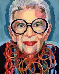 Iris Apfel Print, museum quality archival print by Jo Hay