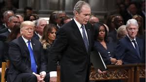 Bush served as the 43rd president of the united states from 2001 to 2009. Donald Trump Vs George W Bush Die Nachste Watschen Vom Nachsten Ex Prasidenten Stern De