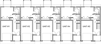 The new york row house, but another potential source of information are the builders guides and pattern books of the 19th century. 5 Plex Row House Plans Reversed Living Multi Family Vacation