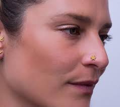 Gold Nose Stud Tragus Earring Cartilage Earring Nose Ring Etsy In 2021 Gold Nose Stud Tragus Earrings Rose Gold Nose Stud