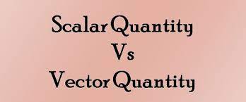 Difference Between Scalar And Vector Quantity Absolute Value Vector Different