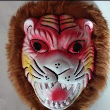 Terbuat dari kayu terbaik di ukir oleh seniman terbaik. Topeng Harimau Topeng Macan Murah Lazada Indonesia