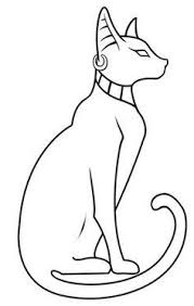 Bastet Tattoo On Pinterest Anubis Tattoo Egyptian Cat Tattoos Egyptian Cat Tattoos Egyptian Drawings Bastet Tattoo