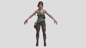 Fortnite: Lara Croft - Download Free 3D model by EWTube0 (@EWTube0)  [7845113]
