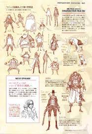 Oda's character sketches of Ace's crew, the Spade Pirates, from the One  Piece magazine : r/OnePiece