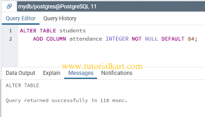 How To Add Column To Postgresql Table