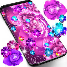 glowing flowers live wallpaper apps on google play glowing flowers live wallpaper apps