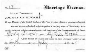 Lydia Gross's Forgotten Marriage - Mennonite Heritage Center