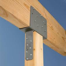Simpson Strong Tie Ccq Column Cap For 4x Beam 6x Post With Strong Drive Sds Screws Ccq46sds2 5 The Home Depo Timber Framing Beams Pergola Attached To House