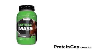 Nice, who describes it as a reworked excellent. Critical Mass By Genetix Nutrition Protein Guy