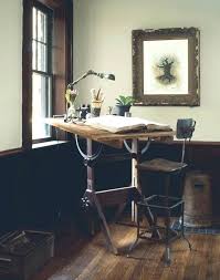 Pin By Effie On Art Studio Vintage Drafting Table Interior Home