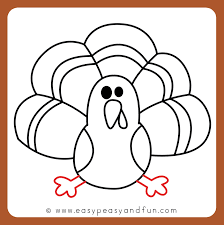 If you need a fun thanksgiving activity for kids, this is it. How To Draw A Turkey Turkey Drawing Thanksgiving Drawings Easy Drawings