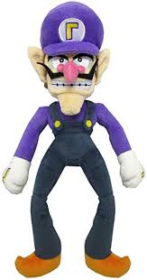 Amazon Com Sanei Super Mario All Star Collection 12 5 Waluigi Plush Small Toys Games Mario Plush Super Mario All Stars Mario