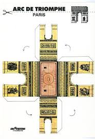 Arc De Triomphe L Instant Durable V A Search The Collections Paper Models Paper Architecture Arc De Triomphe