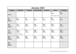 Create a calendar and print on a printer or send via email. Printable 2021 Julian Date Calendar Calendarlabs