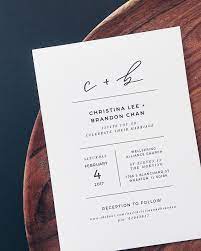 Minimalist Black And White Hand Lettered Wedding Invitations Classy Wedding Invitations Hand Lettered Wedding Invitations Minimalist Wedding Invitations