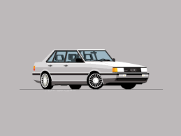 Audi 4000 Cs Quattro On Behance Illustration Design Car Inspiration Illustration