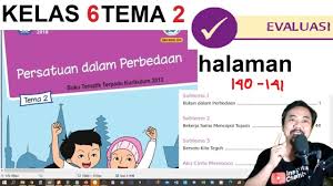 Adapun materi merupakan subtema 3 pembelajaran 2 tentang bersyukur atas keberagaman buku tematik sd kurikulum 2013 edisi revisi 2018. Tema 2 Kelas 6 Evaluasi 140 141 Persatuan Dalam Perbedaan Rev 2018 Youtube