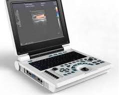 Image of Medical Cardiology portable 12 inch ultrasonic machine digital ultrasound scanner notebook USG color doppler ultrasound system