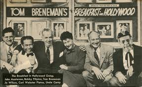 Breakfast in Hollywood | Postcard History