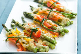 Or looking for a classic cauliflower cheese? Colorful Spring Vegetable Bundles Recipe Spring Vegetables Recipes Spring Vegetables Vegetable Dinners