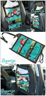 Free Sewing Pattern And Tutorial For This Car Seat Caddy Organiser My Kids Are Going To Lo Beginner Sewing Projects Easy Sewing Patterns Free Sewing For Kids