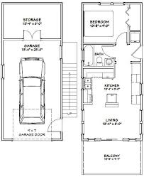 14 X 32 House 546 Sq Ft 1 Bedroom 1 Bath Home 1 Car Garage And 119 Sq Ft Storage On The First Level Tiny House Floor Plans House Plans Narrow Lot House