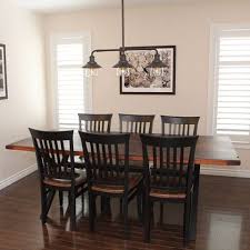 Reclaimed Custom Epoxy Table And Chairs