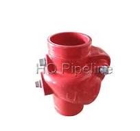 Klep Cek Besi Ductile Grooved UL/FM untuk Pemadam Kebakaran