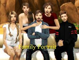 Family Portrait Pose Pack Poses Sims 4 Sims 4 Family Poses Sims 4 Pose
