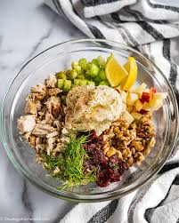 To keep this chicken salad light and healthy, i serve it in lettuce leaves. Healthy Chicken Salad Whole30 Shuangy S Kitchensink