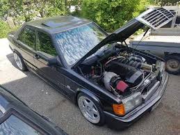 104 Turbo In A 190 Nice Mercedes Benz 190e Mercedes Benz Mercedes
