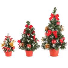 Lannmart Christmas Trees Decorations A Small Pine Tree Placed In The Desktop Fes Mini Christmas Tree Christmas Tree Decorations Easy Christmas Tree Decorations