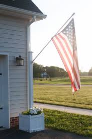 Flag Pole Planter Inbetweenchaos Com Flag Pole Landscaping Flag Pole House Flag Pole