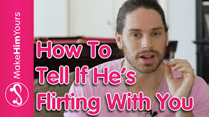 However, some relationship experts believe that there are ways to tell if someone has stronger feelings than you may realize. How To Tell If A Guy Is Flirting 22 Signs A Married Man Is Flirting With You And Not Just Being Nice