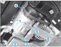 Revue Technique Automobile Mercedes Benz Classe B Depose Repose De L Alternateur Equipement Electrique