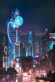 Maybe you would like to learn more about one of these? Futuristic City Illustration Science Fiction Cyberpunk Fantasy Art Cyber Hd Wallpaper Wallpaper Flare