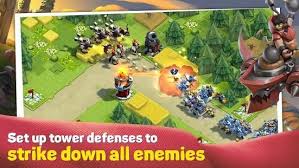 Battle With Others Worldwide Via Online Multiplayer Or Fight Solo In An Offline Campaign Mode War Defense Games Tower Defense