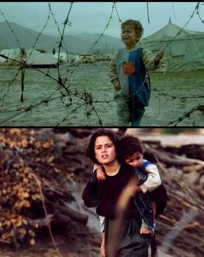 Bahman Ghobadi's Turtles Can Fly (2004) is a devastating yet life-affirming  portrait of Kurdish children surviving on the edge of war. Set in a refugee  camp on the Iraq–Turkey border, it captures